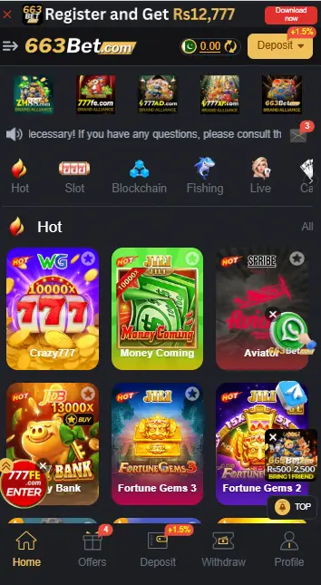 663BET Game